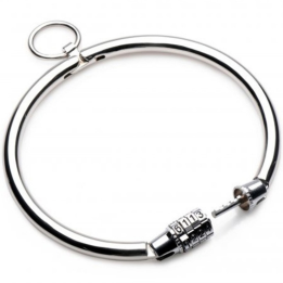 Halskette Kombinationsverschluss 12 cm von Metal Hard | Fesselliebe.de