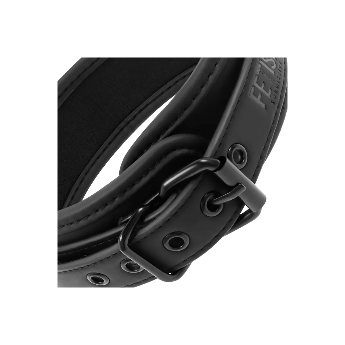 Kettenhalskette mit Noprene-Futter von Fetish Submissive Bondage | Fesselliebe.de