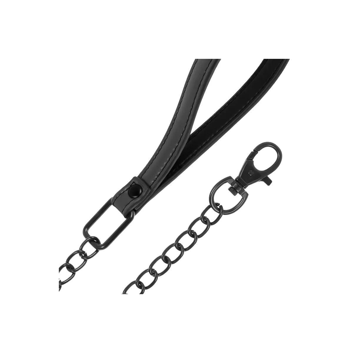 Kettenhalskette mit Noprene-Futter von Fetish Submissive Bondage | Fesselliebe.de