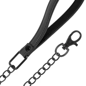 Kettenhalskette mit Noprene-Futter von Fetish Submissive Bondage