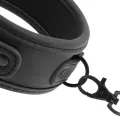 Kettenhalskette mit Noprene-Futter von Fetish Submissive Bondage