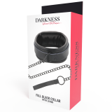 Schwarze Halskette mit Kette von Darkness Bondage | Fesselliebe.de