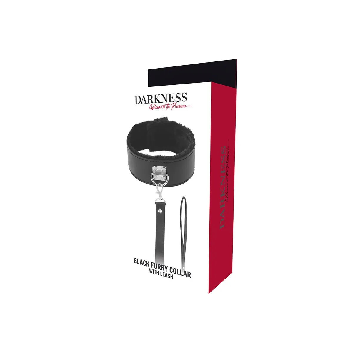 Gefütterte Halskette mit Titankette von Darkness Bondage | Fesselliebe.de