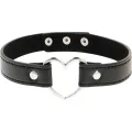 Veganes Leder-Halskette-Herz-Accessoire von Coquette Accessories
