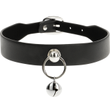 Vegane Leder-Halskette Damen-Accessoire Rassel/Reifen von Coquette Accessories | Fesselliebe.de