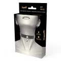 Vegane Leder-Halskette Damen-Accessoire Rassel/Reifen von Coquette Accessories