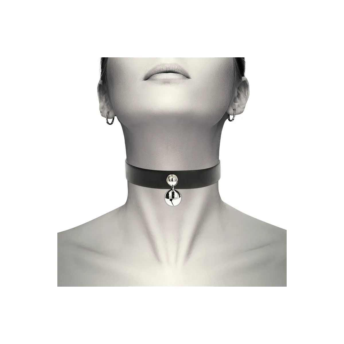 Halskette aus Veganem Leder für Damen Rassel-Zubehör von Coquette Accessories | Fesselliebe.de