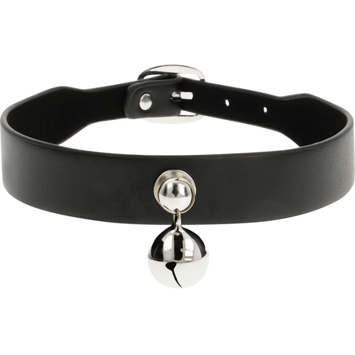 Halskette aus Veganem Leder für Damen Rassel-Zubehör von Coquette Accessories | Fesselliebe.de