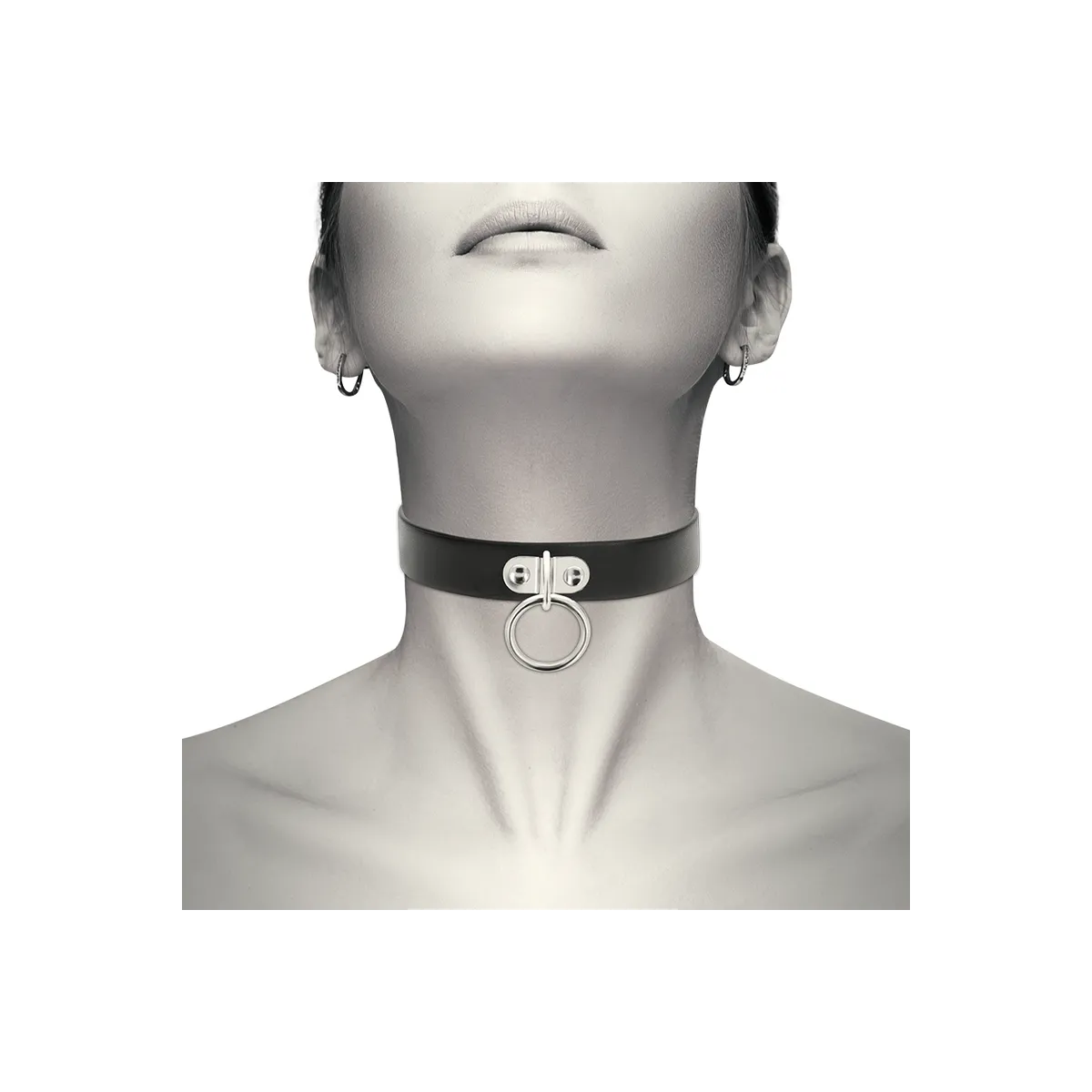 Halskette aus Veganem Leder Fetisch-Accessoire von Coquette Accessories | Fesselliebe.de