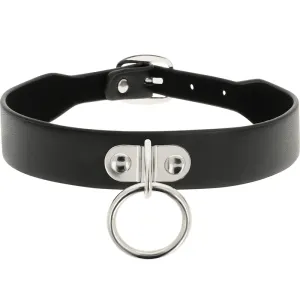 Halskette aus Veganem Leder Fetisch-Accessoire von Coquette Accessories