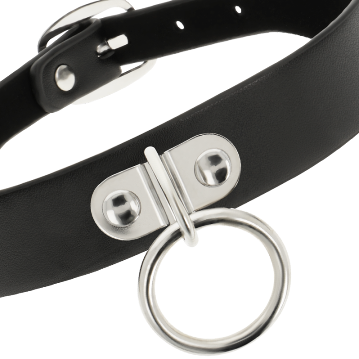 Halskette aus Veganem Leder Fetisch-Accessoire von Coquette Accessories | Fesselliebe.de