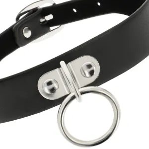 Halskette aus Veganem Leder Fetisch-Accessoire von Coquette Accessories