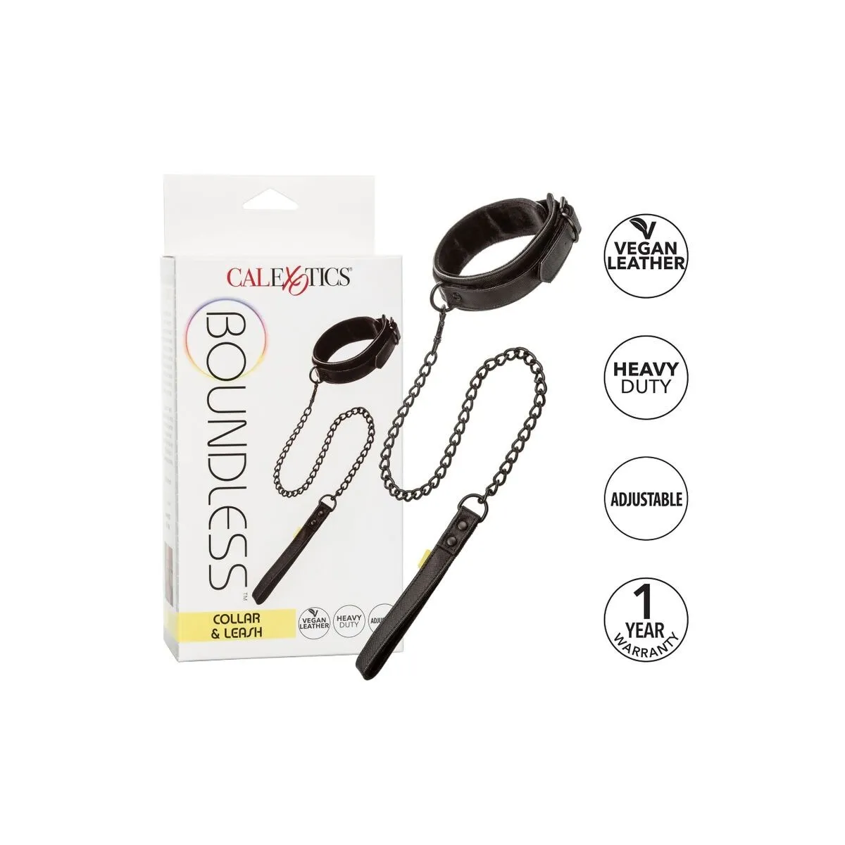 Boundless Halsband und Leine von Calexotics | Fesselliebe.de