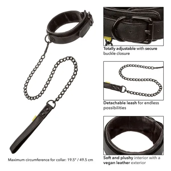 Boundless Halsband und Leine von Calexotics | Fesselliebe.de