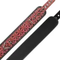 Premium Veganes Lederhalsband mit Neoprenfutter von Begme Red Edition