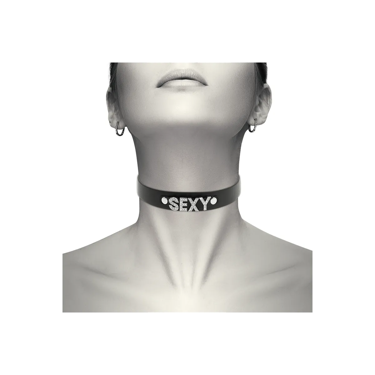 Sexy Veganes Leder-Halsband von Coquette Accessories | Fesselliebe.de