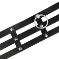 Veganes Leder-Halsband Im Fetisch-Stil von Coquette Accessories