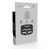 Veganes Leder-Halsband Im Fetisch-Stil von Coquette Accessories | Fesselliebe.de