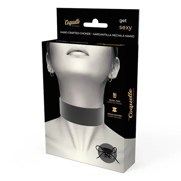 Veganes Leder-Halsband von Coquette Accessories | Fesselliebe.de