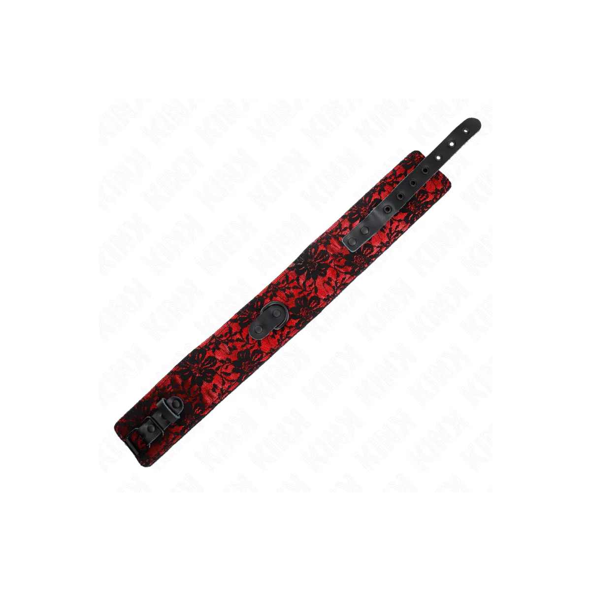 Spitzenkette mit Gürtel mit Echtledergürtel 105 cm / 44 X 5,5 cm von Kink Collar & Gag | Fesselliebe.de