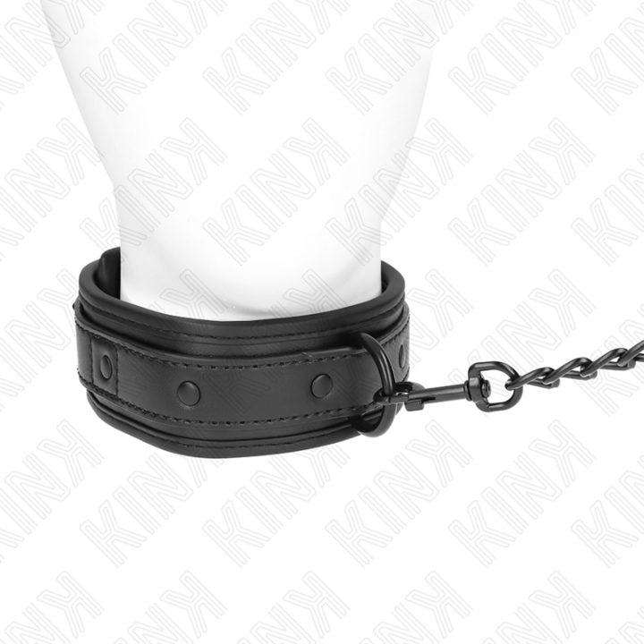 Neopren Bondage Halsband Modell 2 mit Gürtel 78 cm Verstellbar 37,5 X 49,5 cm von Kink Collar & Gag | Fesselliebe.de