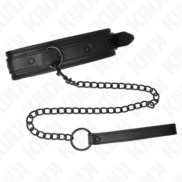 Neopren Bondage Halsband Modell 2 mit Gürtel 78 cm Verstellbar 37,5 X 49,5 cm von Kink Collar & Gag | Fesselliebe.de