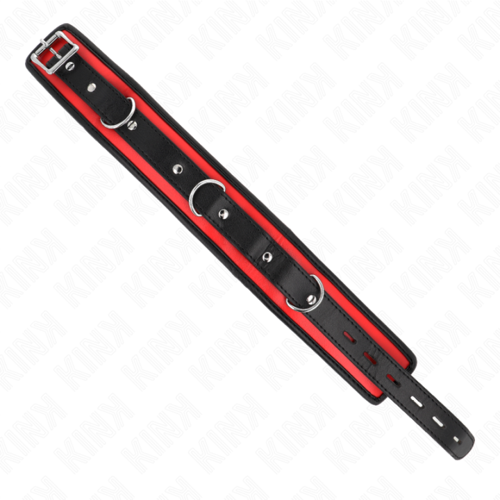 Schwere Halskette mit Gürtel 65 cm Modell 2 Verstellbar 36,5-50 cm von Kink Collar & Gag | Fesselliebe.de