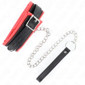Schwere Halskette mit Gürtel 65 cm Modell 3 Verstellbar 36,5-50 cm von Kink Collar & Gag