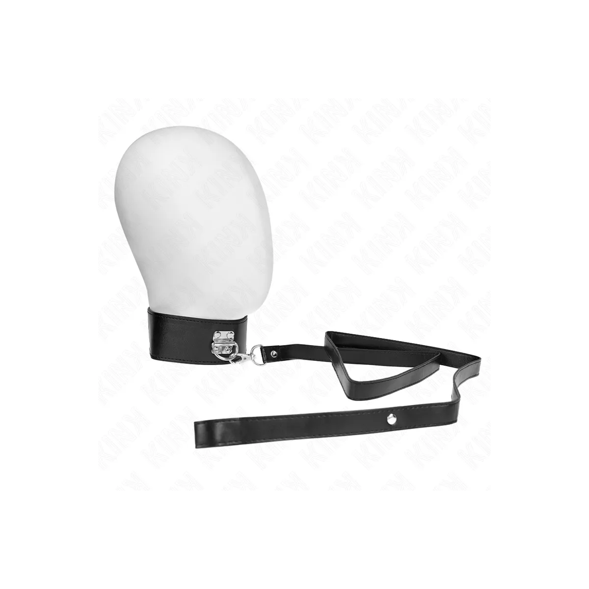 Halskette mit Gürtel 116 cm Modell 2 Verstellbar 36-43 cm X 5 cm von Kink Collar & Gag | Fesselliebe.de