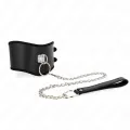 Halskette 65 cm mit Breitem Riemen Verstellbar 40-55 cm X 10 cm von Kink Collar & Gag