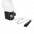 Halskette 65 cm mit Breitem Riemen Verstellbar 40-55 cm X 10 cm von Kink Collar & Gag