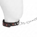 Halskette mit Band 65 cm Herzdetails 52,5 X 2,5 cm von Kink Collar & Gag