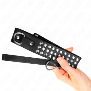 Halskette mit Band 65 cm Glänzend Verstellbar 37-42 cm X 5,3 cm von Kink Collar & Gag