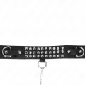 Halskette mit Band 65 cm Glänzend Verstellbar 37-42 cm X 5,3 cm von Kink Collar & Gag
