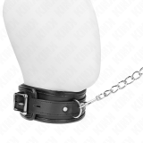 Basismodell Halsband mit Leine 65 cm Modell 1 53 X 6 cm von Kink Collar & Gag | Fesselliebe.de