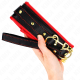 Halskette mit Schwammkunstlederband Modell 2 Verstellbar 37-54 cm X 3 cm von Kink Collar & Gag | Fesselliebe.de