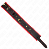 Halskette mit Schwammkunstlederband Modell 2 Verstellbar 37-54 cm X 3 cm von Kink Collar & Gag | Fesselliebe.de