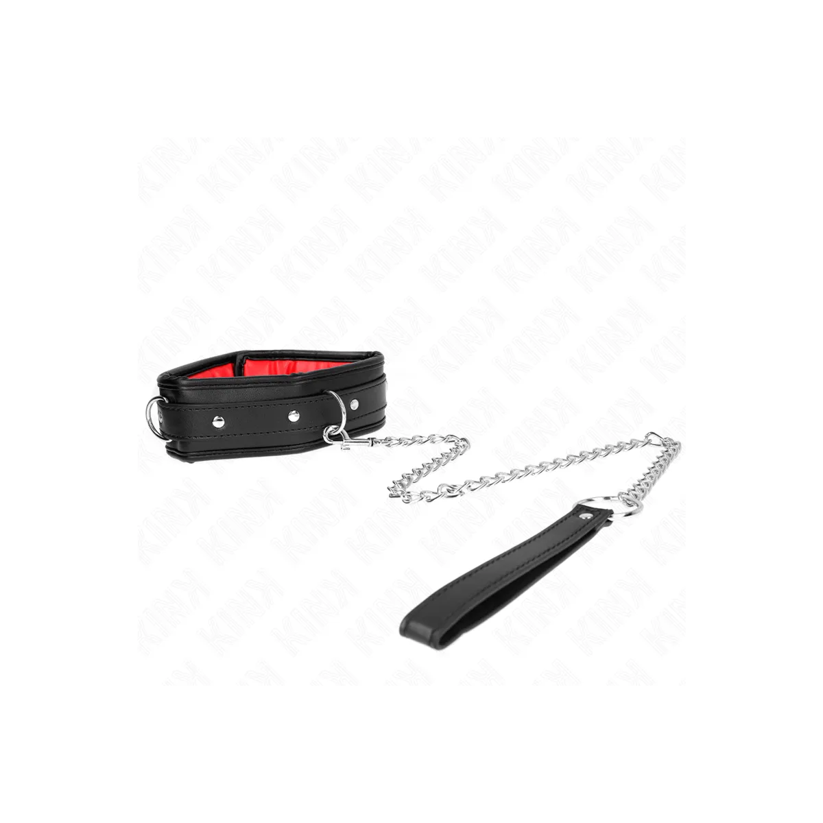 Halskette mit Schwammkunstlederband Modell 3 Verstellbar 37-54 cm X 3 cm von Kink Collar & Gag | Fesselliebe.de