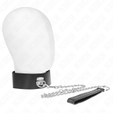 Basismodell Halsband mit Leine 65 cm Modell 0 von Kink Collar & Gag | Fesselliebe.de