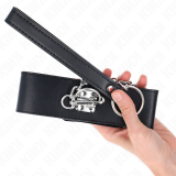 Basismodell Halsband mit Leine 65 cm Modell 0 von Kink Collar & Gag | Fesselliebe.de