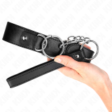 Basismodell Halsband mit Leine Modell 4 Verstellbar 36-43 cm von Kink Collar & Gag | Fesselliebe.de