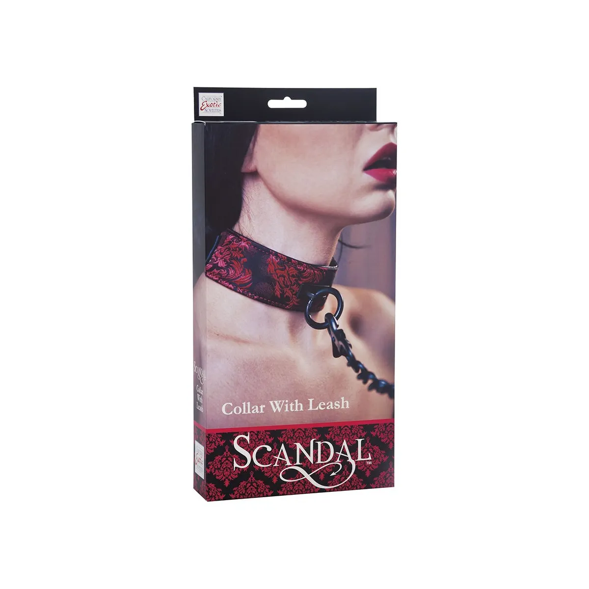 Scandal Halskette mit Schwarzem Riemen von Calexotics | Fesselliebe.de
