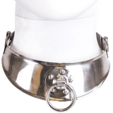 Rückhaltehalsband mit Ring von Metal Hard | Fesselliebe.de