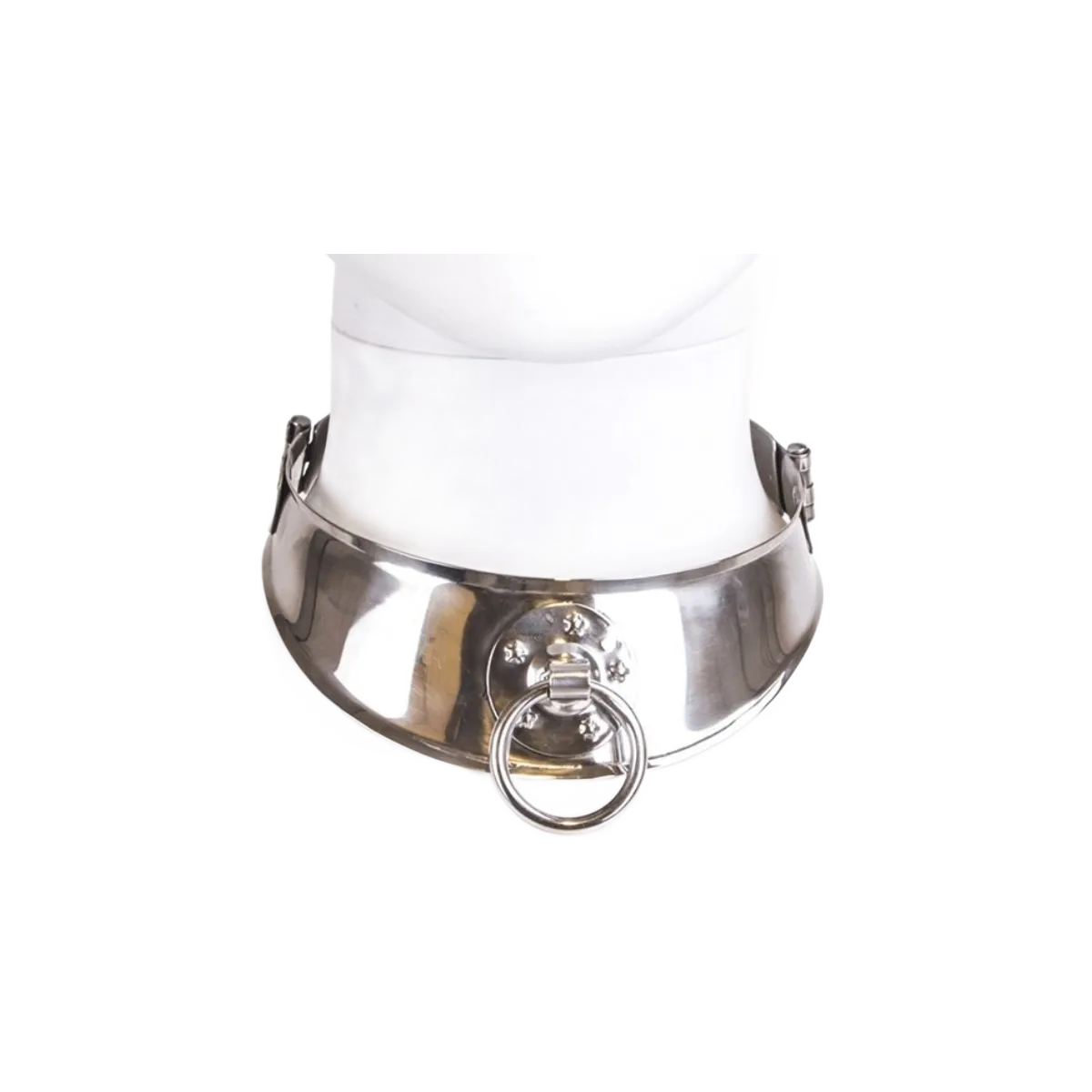 Rückhaltehalsband mit Ring von Metal Hard | Fesselliebe.de