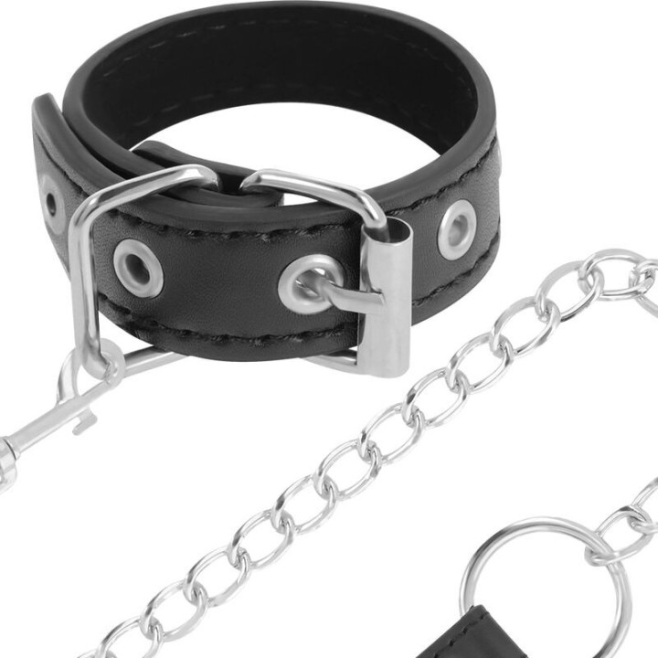 Penisring mit Riemen von Darkness Bondage | Fesselliebe.de