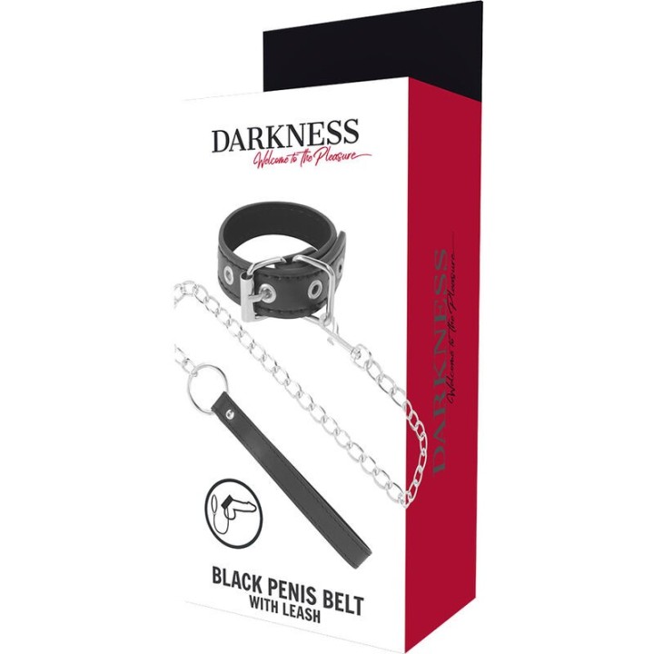 Penisring mit Riemen von Darkness Bondage | Fesselliebe.de