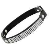 Veganes Leder-Halsband mit Herz von Coquette Accessories | Fesselliebe.de