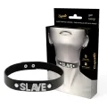 Sklaven-Halsband aus Veganem Leder von Coquette Accessories
