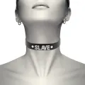 Sklaven-Halsband aus Veganem Leder von Coquette Accessories