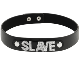 Sklaven-Halsband aus Veganem Leder von Coquette Accessories | Fesselliebe.de